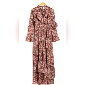Tov Los Angeles Ruffled Maxi Dress